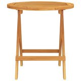 NNEVL Bistro Table Ø46x47 cm Solid Wood Acacia