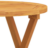 NNEVL Bistro Table Ø46x47 cm Solid Wood Acacia