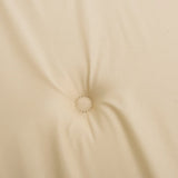 NNEVL Garden Lowback Chair Cushions 6 pcs Beige 100x50x3 cm Oxford Fabric