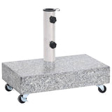 NNEVL Umbrella Base Light Grey 45x25x8.3 cm Granite