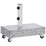 NNEVL Umbrella Base Light Grey 45x25x8.3 cm Granite