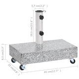 NNEVL Umbrella Base Light Grey 45x25x8.3 cm Granite