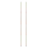 NNEVL Sunshade Sail Poles 2 pcs 250 cm Galvanised Steel