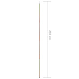 NNEVL Sunshade Sail Poles 2 pcs 250 cm Galvanised Steel