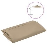 NNEVL Replacement Fabric for Cantilever Umbrella Taupe 300 cm