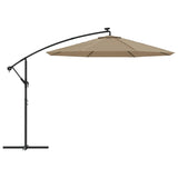 NNEVL Replacement Fabric for Cantilever Umbrella Taupe 300 cm