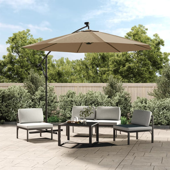 NNEVL Replacement Fabric for Cantilever Umbrella Taupe 300 cm