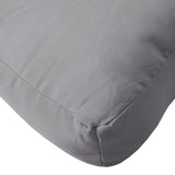 NNEVL Pallet Cushions 2 pcs Grey Fabric