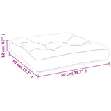 NNEVL Pallet Cushions 2 pcs Grey Fabric