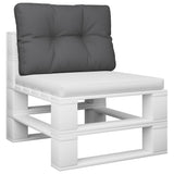 NNEVL Pallet Cushion Anthracite 60x40x12 cm Fabric