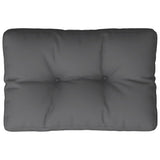 NNEVL Pallet Cushion Anthracite 60x40x12 cm Fabric