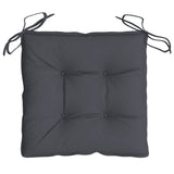 NNEDPE Chair Cushions 6 Pcs Anthracite 40x40x7 Cm Fabric