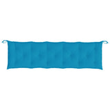 NNEDPE Garden Bench Cushion Light Blue 180x50x7 Cm Fabric