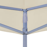 NNEVL Party Tent Roof 2x2 m Cream 270 g/m²