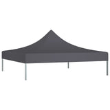 NNEVL Party Tent Roof 2x2 m Anthracite 270 g/m²