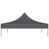 NNEVL Party Tent Roof 2x2 m Anthracite 270 g/m²