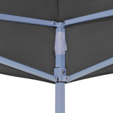 NNEVL Party Tent Roof 2x2 m Anthracite 270 g/m²