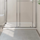 NNEVL Rectangular ABS Shower Base Tray White 80x120 cm