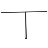NNEVL Awning Post Set Anthracite 450x245 cm Iron