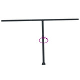 NNEVL Awning Post Set Anthracite 450x245 cm Iron