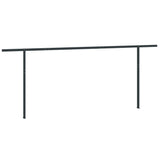 NNEVL Awning Post Set Anthracite 600x245 cm Iron