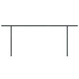 NNEVL Awning Post Set Anthracite 600x245 cm Iron