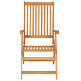 NNEVL Garden Chairs 6 pcs with Taupe Cushions Solid Teak Wood
