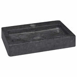 NNEVL Wall-mounted Sink Black 38x24x6.5 cm Marble