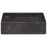 NNEVL Wall-mounted Sink Black 38x24x6.5 cm Marble