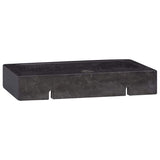 NNEVL Wall-mounted Sink Black 38x24x6.5 cm Marble