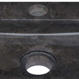 NNEVL Wall-mounted Sink Black 38x24x6.5 cm Marble
