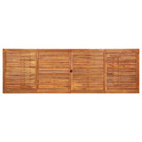 NNEVL Garden Dining Table 280x90x75 cm Solid Wood Acacia