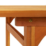 NNEVL Garden Dining Table 280x90x75 cm Solid Wood Acacia