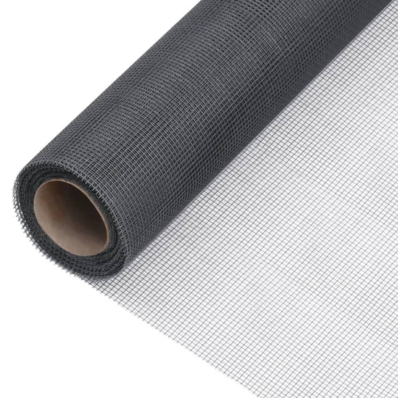 NNEVL Mesh Screen Fiberglass 100x500 cm Grey