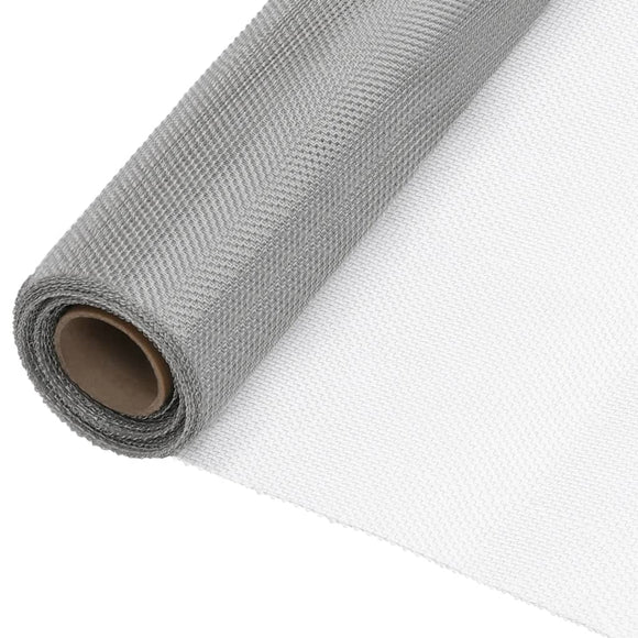 NNEVL Mesh Screen Stainless Steel 60x1000 cm Silver