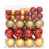 NNEVL 70 Piece Christmas Bauble Set Gold and Red