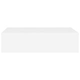 NNEVL Wall-mounted Drawer Shelves 2 pcs White 40x23.5x10 cm MDF