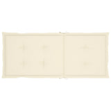 NNEVL Folding Garden Chairs with Cushions 8 pcs Solid Wood Acacia