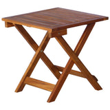 NNEVL Sun Loungers 2 pcs with Table and Cushions Solid Wood Acacia