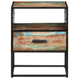 NNEVL Bed Cabinet 40x30x50 cm Solid Reclaimed Wood
