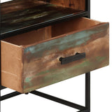 NNEVL Bed Cabinet 40x30x50 cm Solid Reclaimed Wood