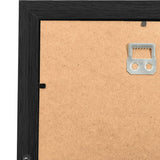 NNEVL Collage Photo Frame for Picture 10 pcs 13x18 cm Black MDF