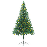 NNEVL Artificial Pre-lit Christmas Tree with Stand 150 cm 380 Branches