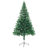 NNEVL Artificial Pre-lit Christmas Tree with Stand 150 cm 380 Branches