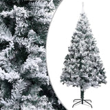 NNEVL Artificial Pre-lit Christmas Tree with Ball Set Green 210 cm PVC