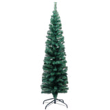 NNEVL Slim Artificial Pre-lit Christmas Tree with Ball Set Green 150 cm