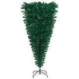 NNEVL Upside-down Artificial Pre-lit Christmas Tree with Ball Set 210 cm