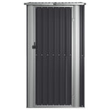NNEVL Garden Shed Anthracite 118.5x97x209.5 cm Galvanised Steel