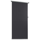 NNEVL Garden Shed Anthracite 118.5x97x209.5 cm Galvanised Steel