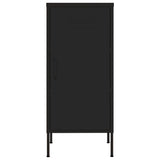NNEVL Storage Cabinet Black 42.5x35x101.5 cm Steel